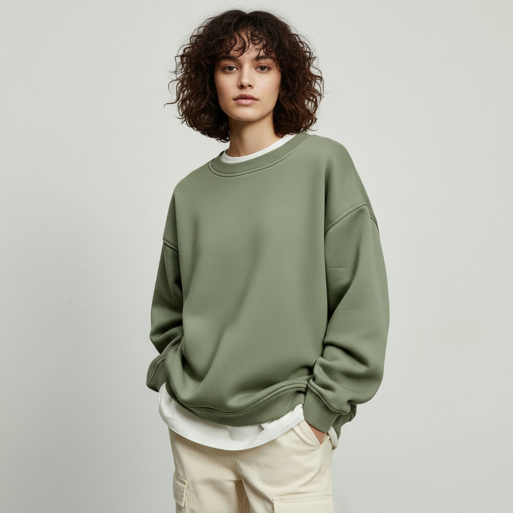 Women's Oversized Crewneck Sweater