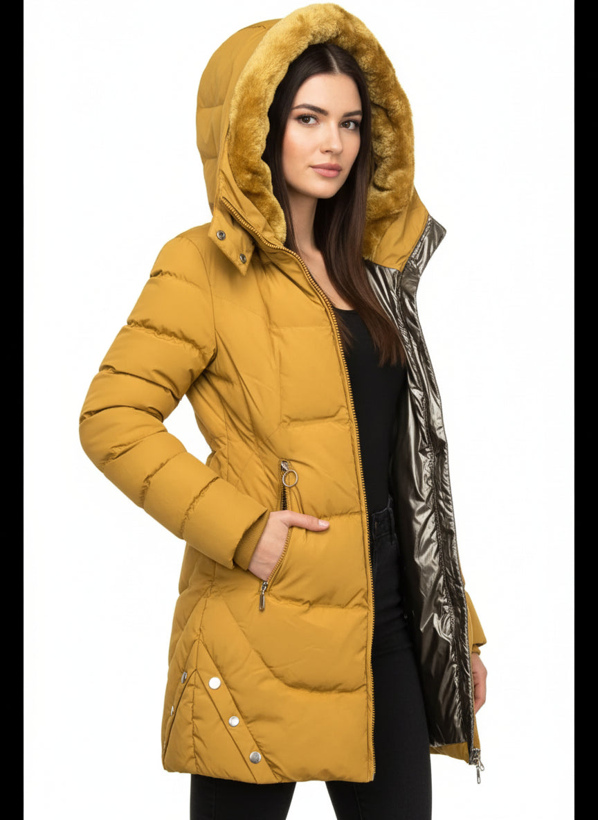 Women's Hooded Puffer Coat