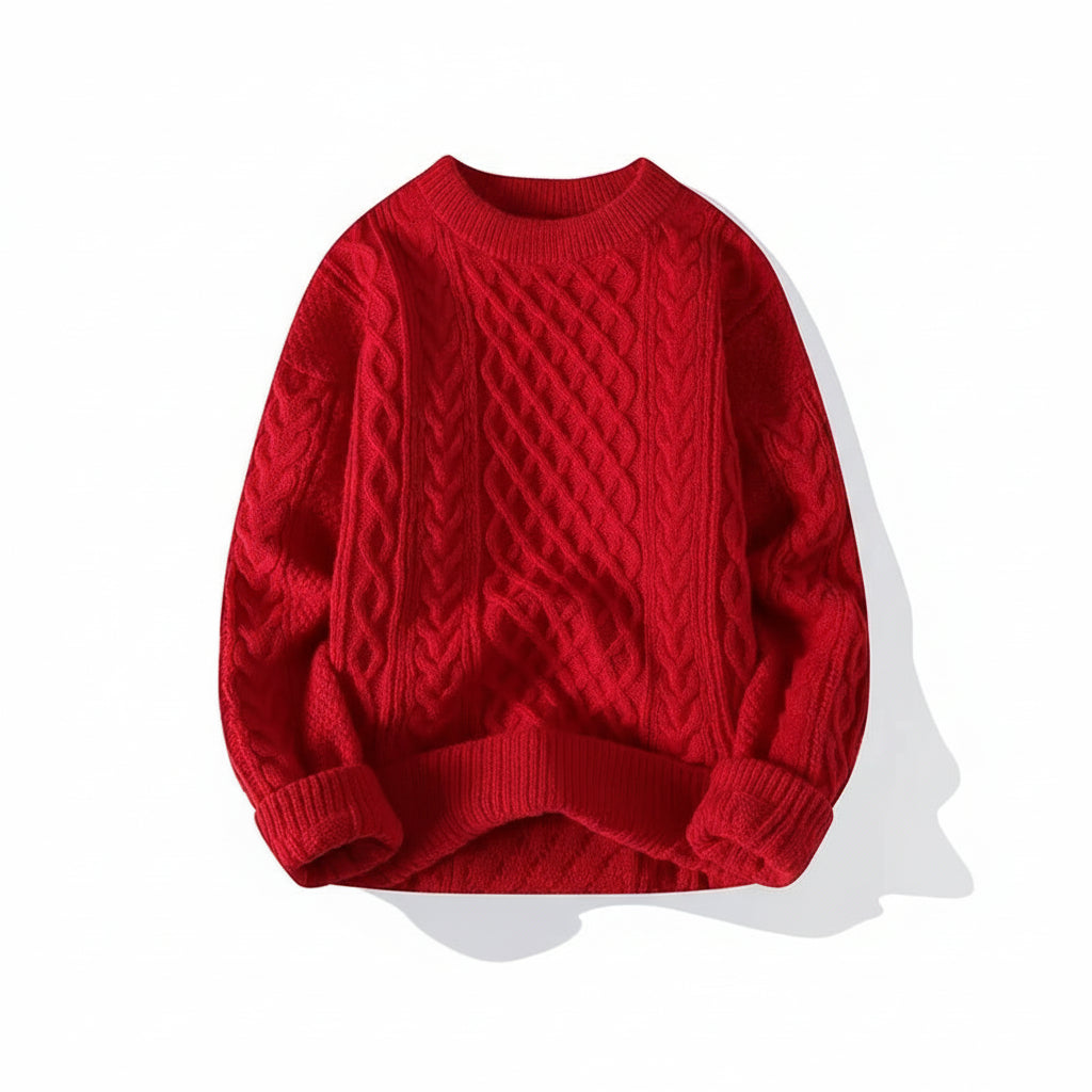Men's Cable Knit Sweater