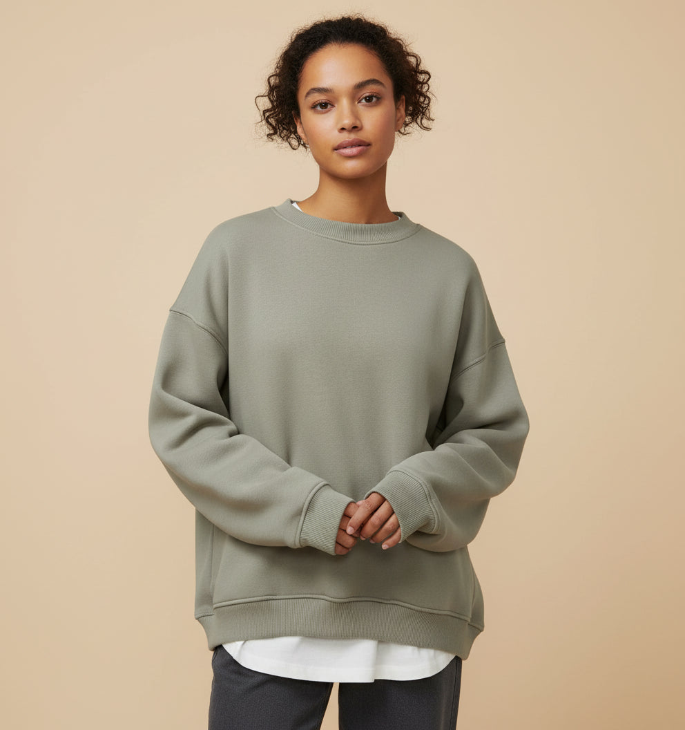 Women's Oversized Crewneck Sweater