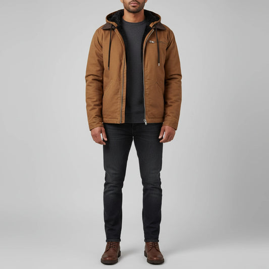 Men's Hooded Full-Zip Jacket