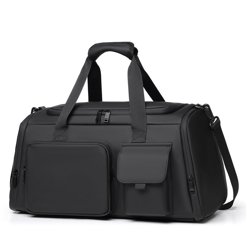 Sports and Travel Duffle Bag with Multiple Compartments
