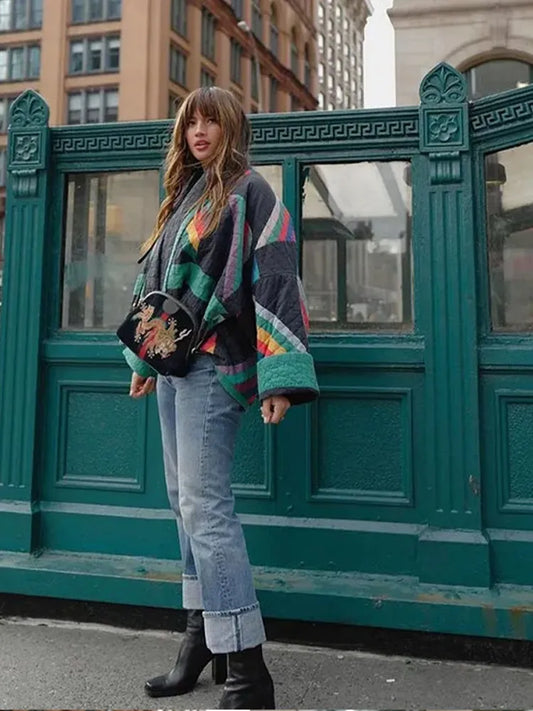 Striped Padded Jacket
