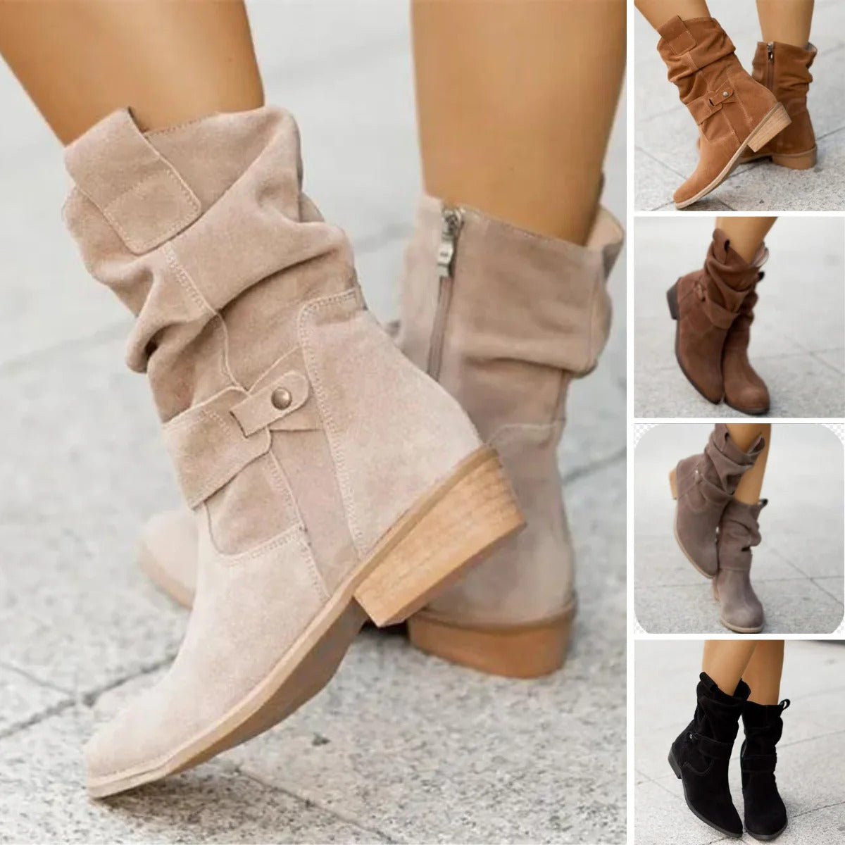 Suede Ankle Boots – Timeless Elegance and Everyday Comfort