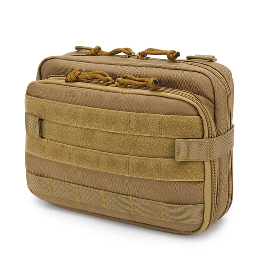 Tactical MOLLE Admin Pouch with Magazine Storage & Utility