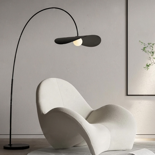 Wabi Sabi Handcrafted Iron & Acrylic Floor Lamp
