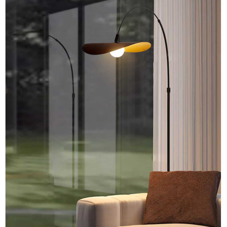 Wabi Sabi Handcrafted Iron & Acrylic Floor Lamp