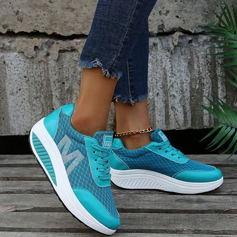 Women's Supportive Walking Sneakers with Breathable Comfort