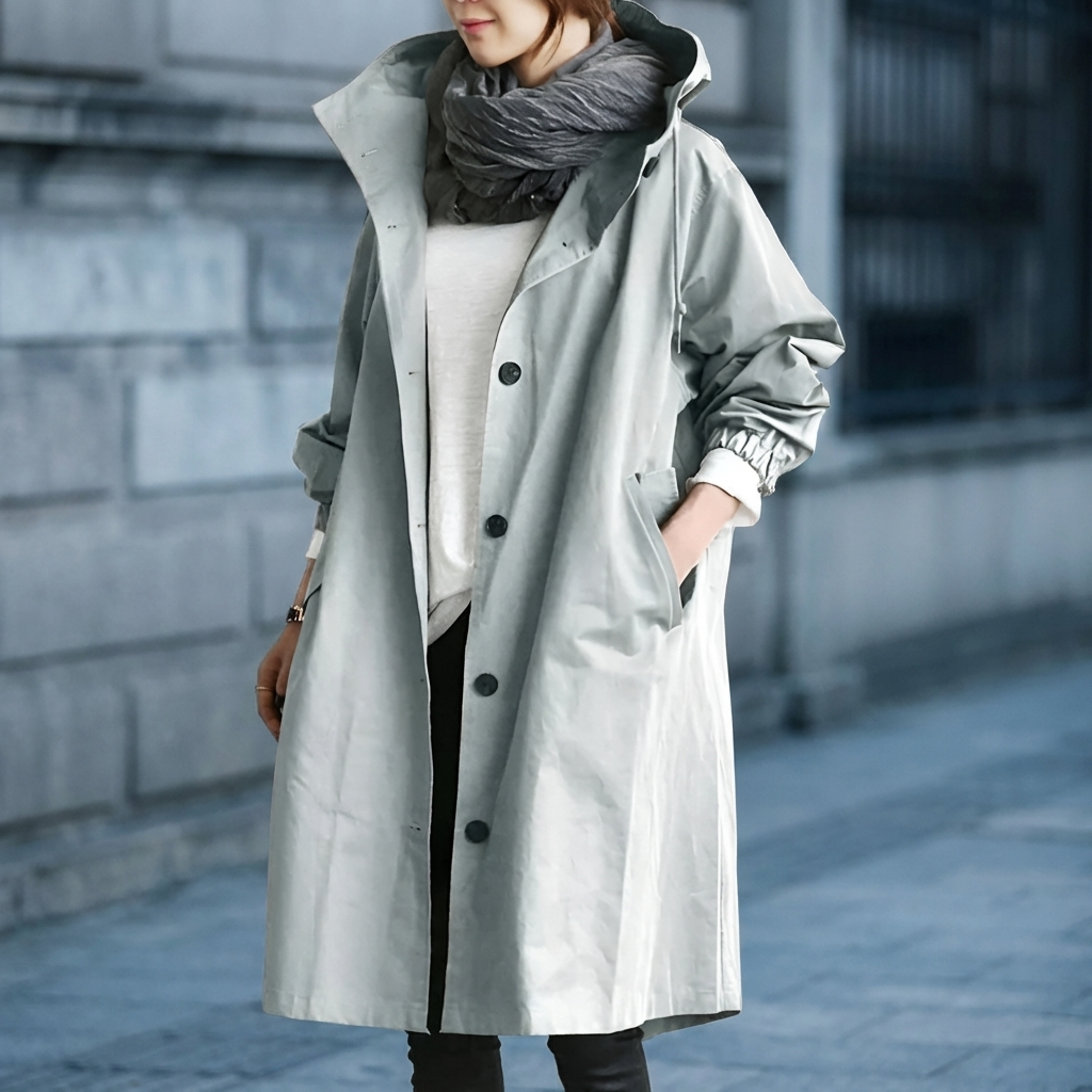 Women's Trend-Conscious Raincoat