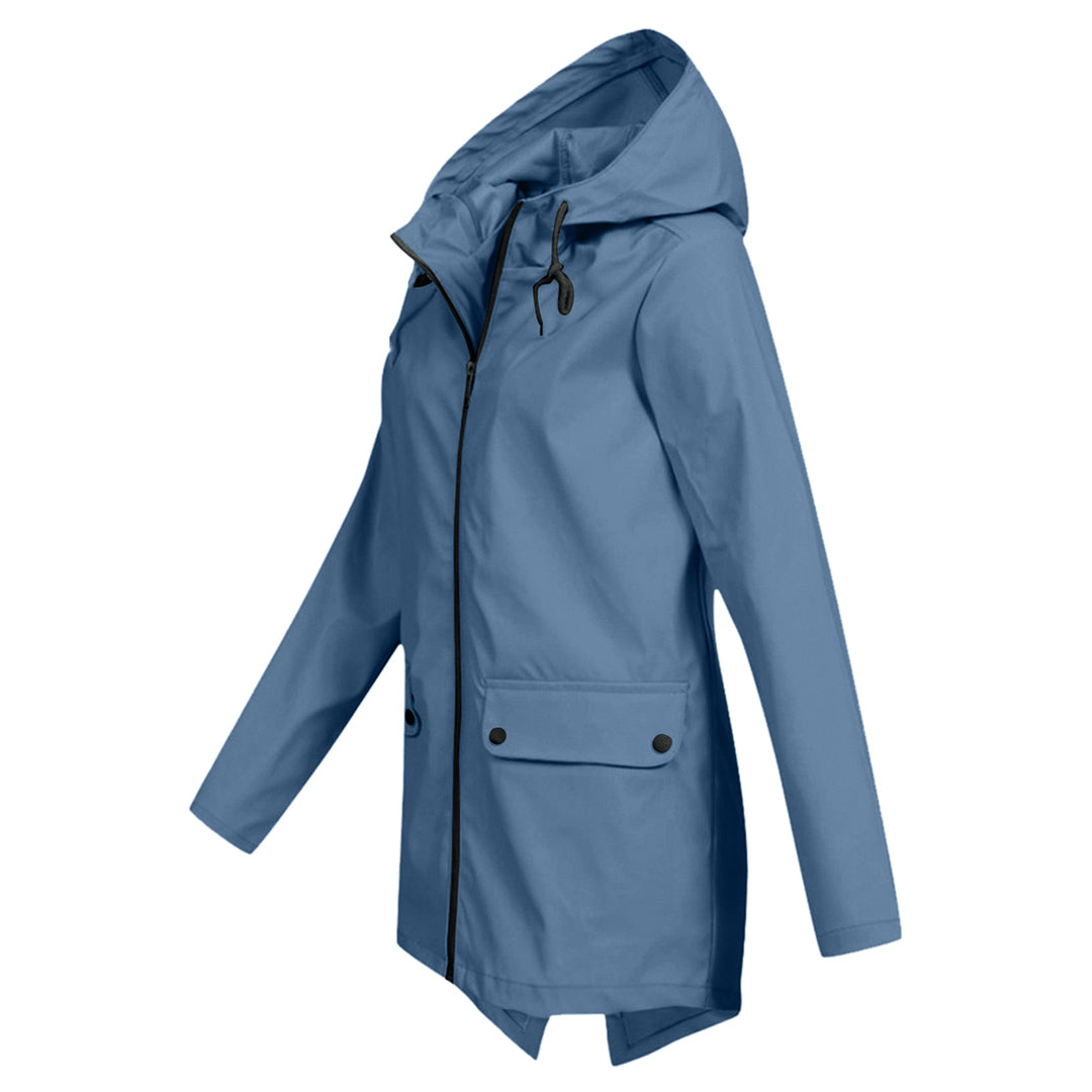 Women's Waterproof Transitional Hooded Zip Jacket
