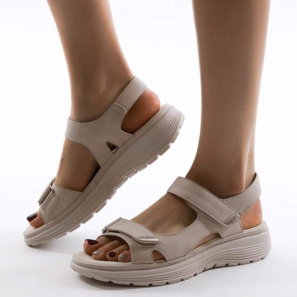 Image of Women's Ankle Strap Platform Sandals
