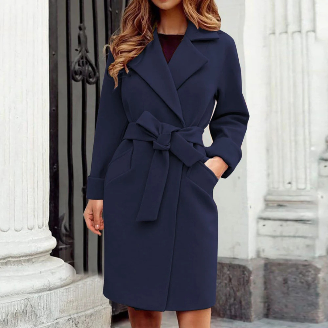 Image of Women's Belted Wrap Coat