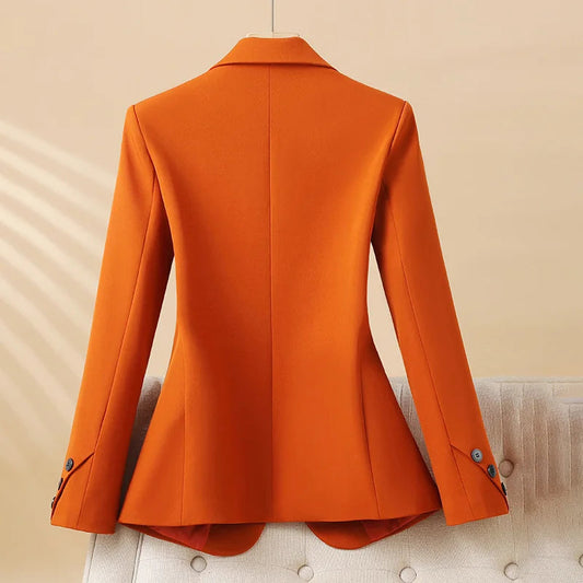 Image of Women's Fitted Single-Breasted Blazer