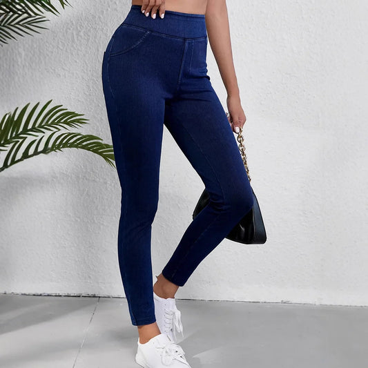 Image of Women's High-Waisted Skinny Pants