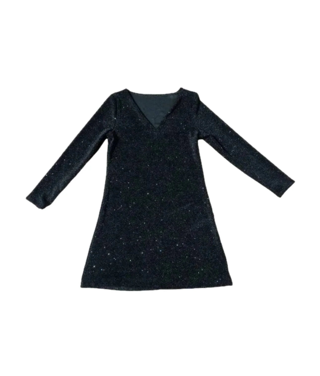 Image of Women's Long Sleeve Sequin Mini Dress