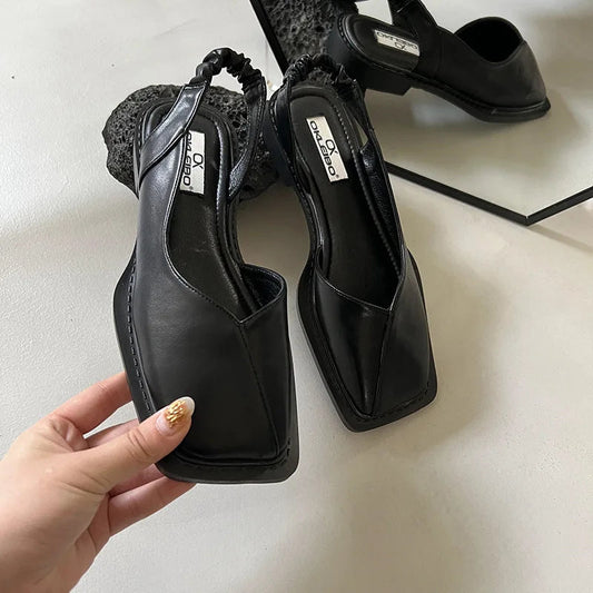 Image of Women's Slingback Square Toe Shoes