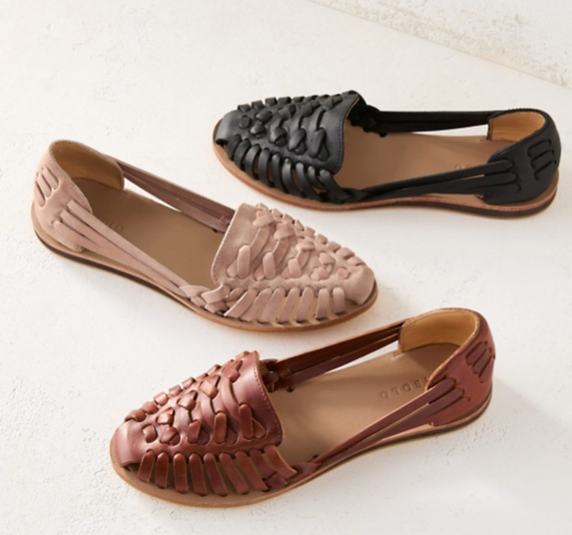Image of Women's Woven Slip-on Sandals