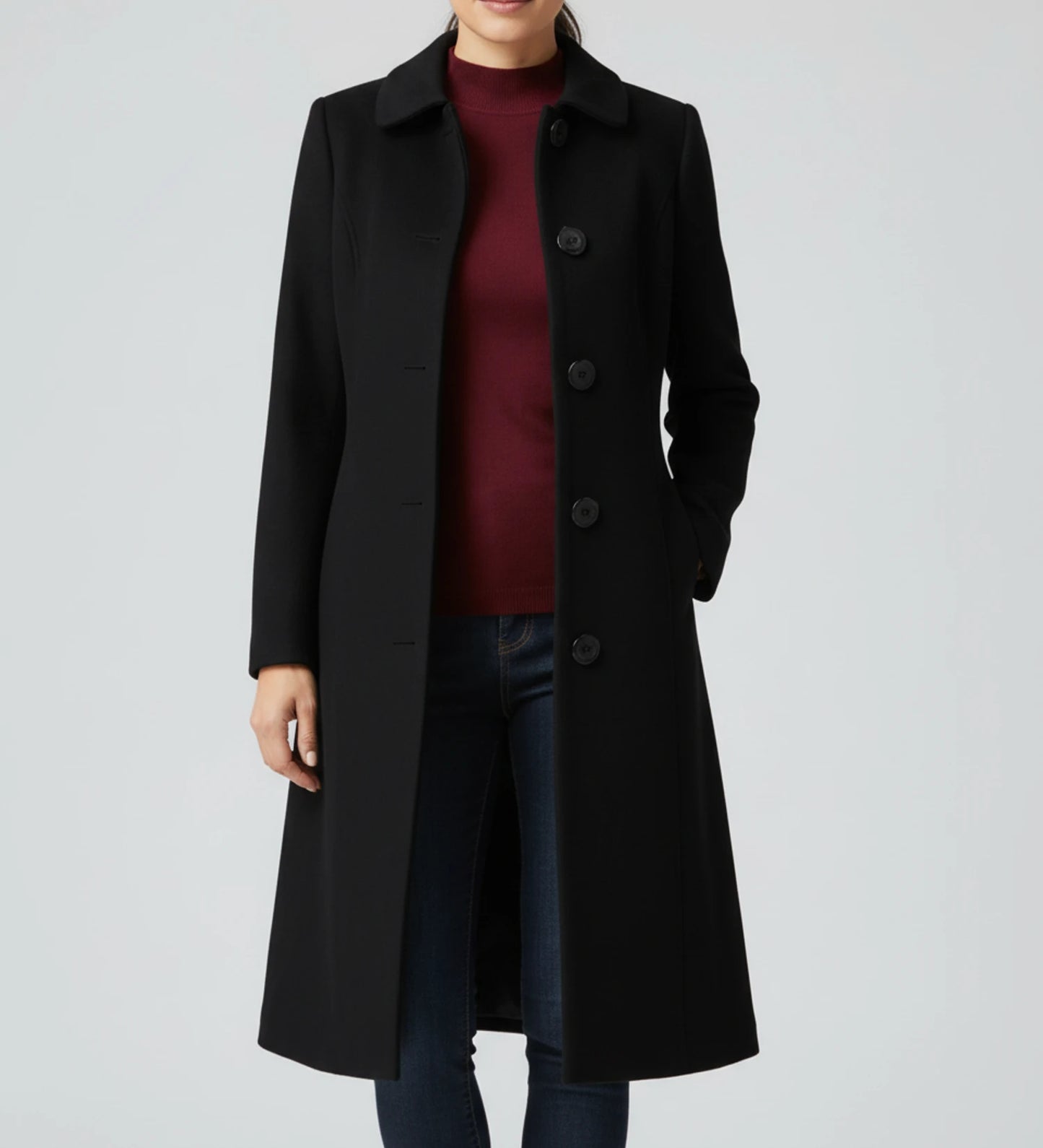 Women's - Button-Front Coat image