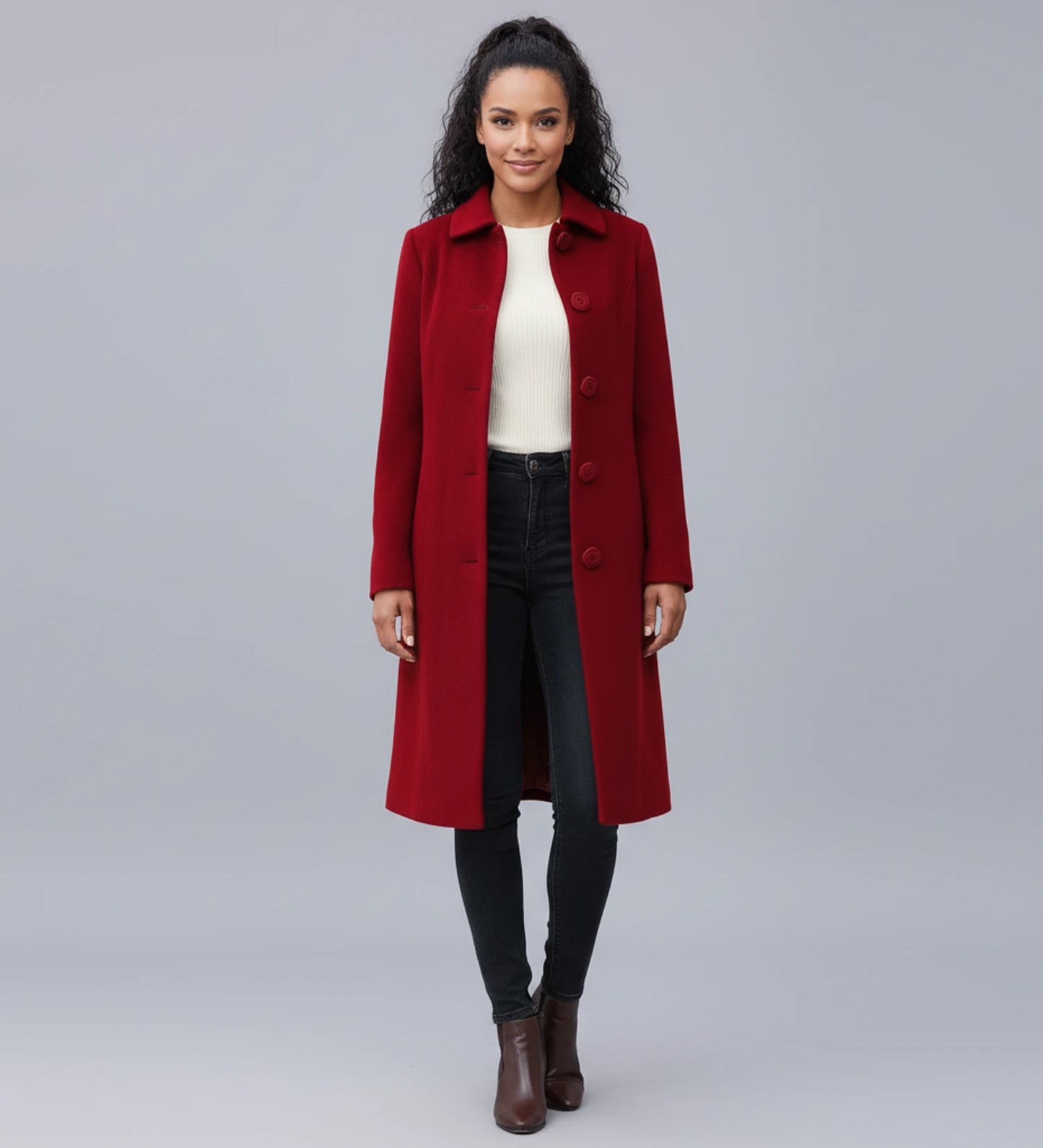 Women's - Button-Front Coat image