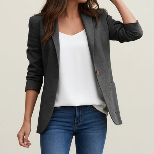 Women's Classic-Fit Blazer Jacket