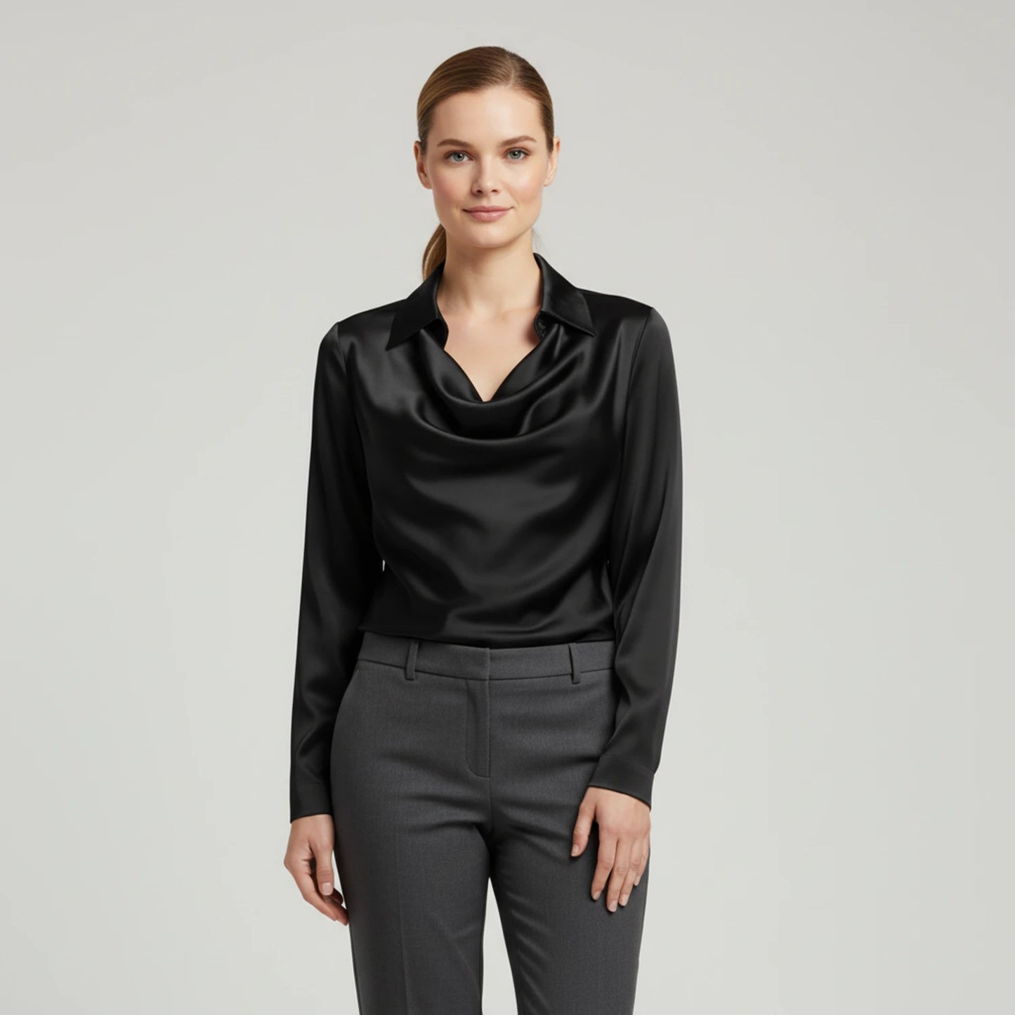 Women's Cowl Neck Blouse image