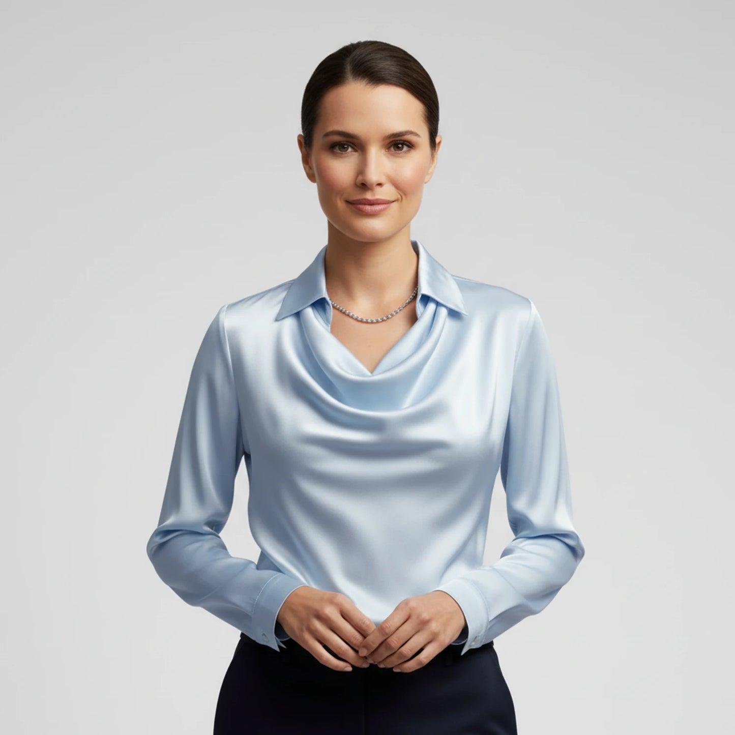 Women's Cowl Neck Blouse image