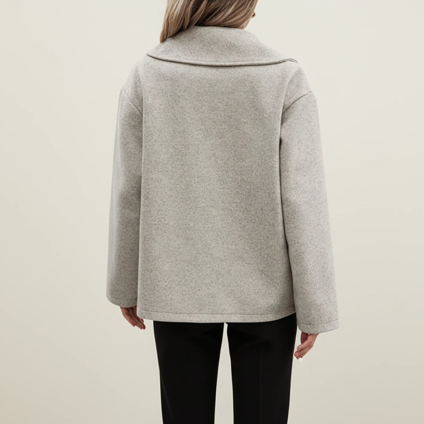 Women's Double Breasted Winter Pea Coat