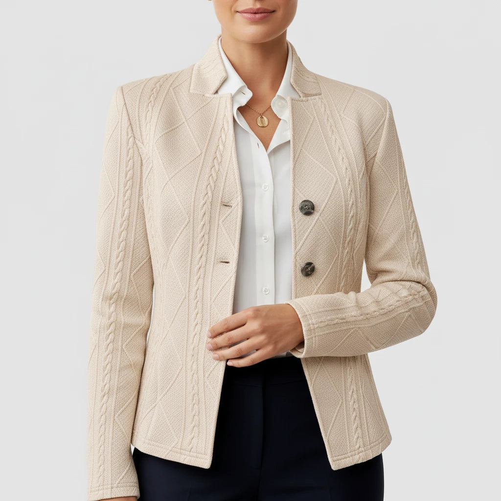 Women's Fitted Blazer Jacket
