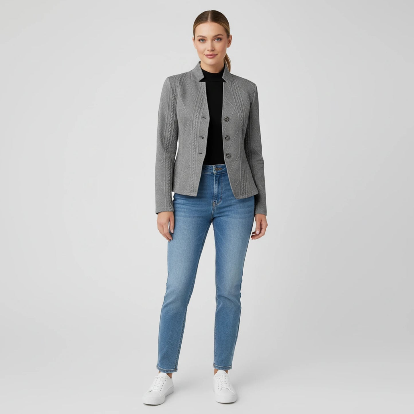 Women's Fitted Blazer Jacket