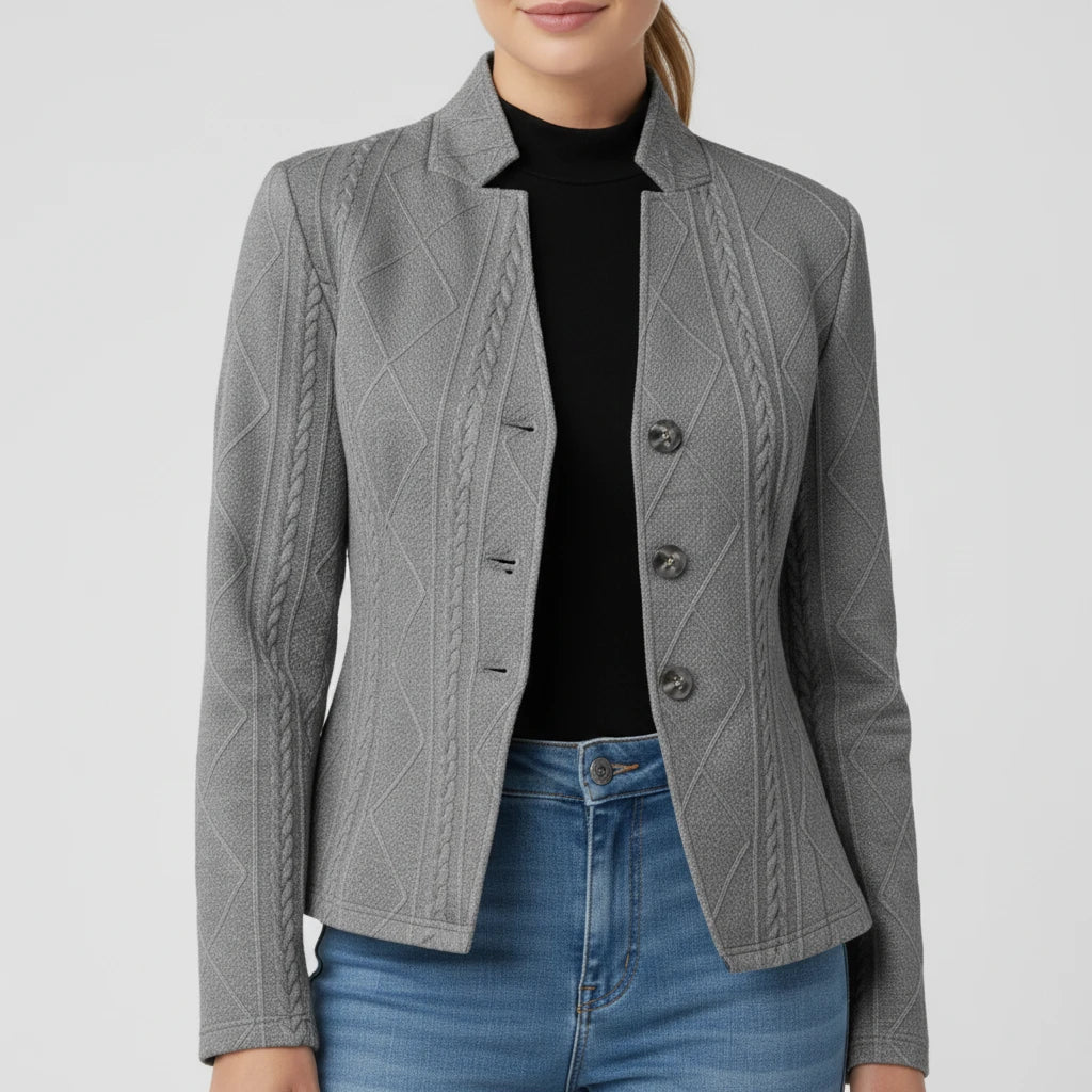 Women's Fitted Blazer Jacket