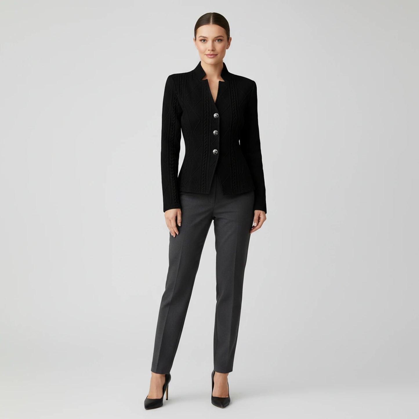 Women's Fitted Blazer Jacket