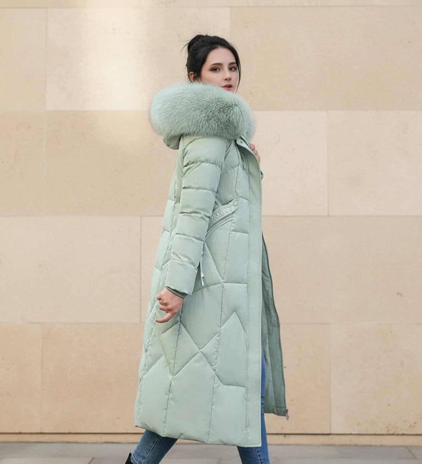Women's Hooded Puffer Jacket