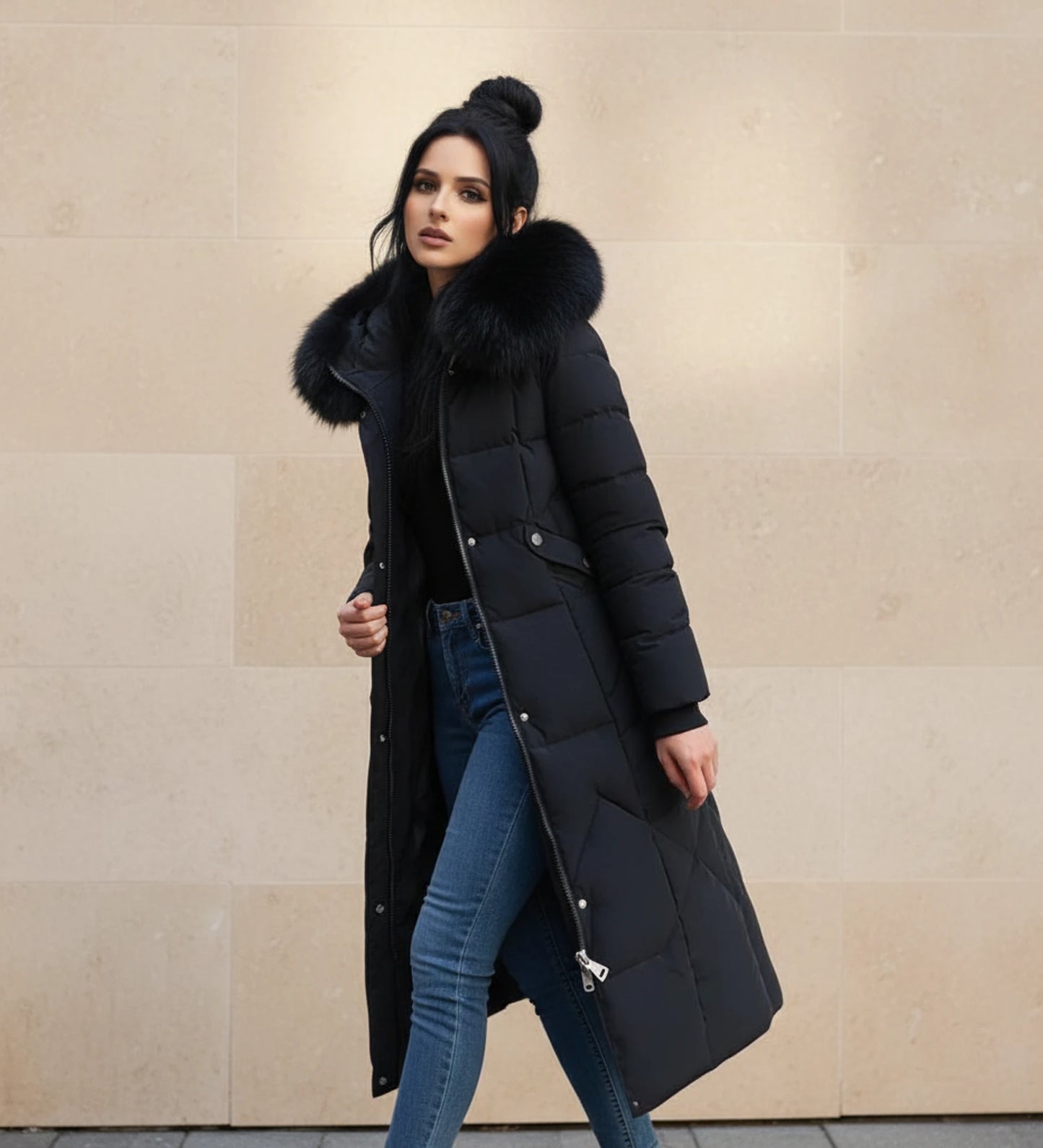 Women's Hooded Puffer Jacket