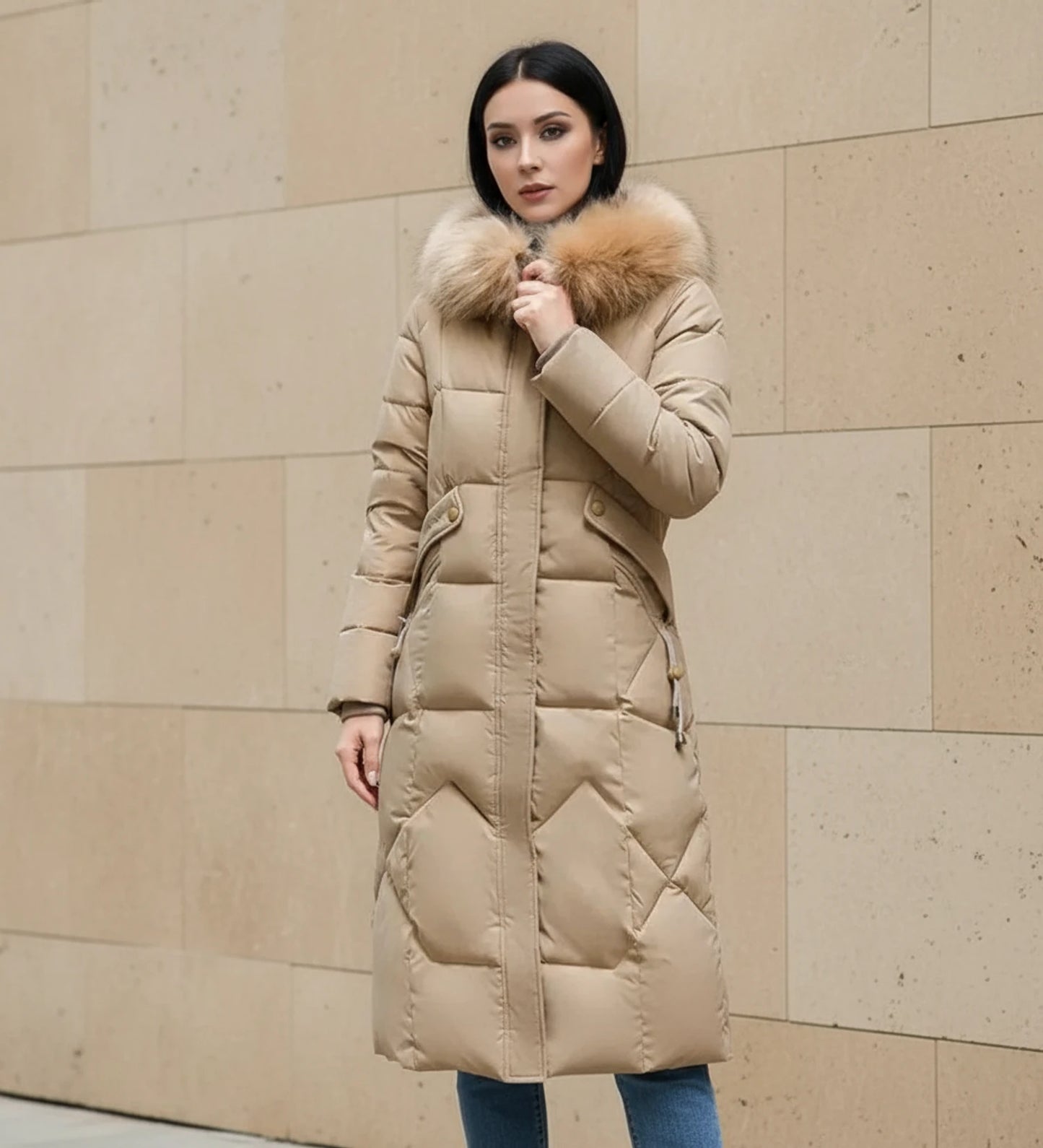 Women's Hooded Puffer Jacket