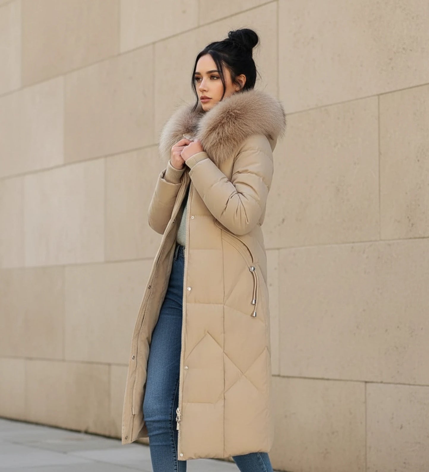 Women's Hooded Puffer Jacket