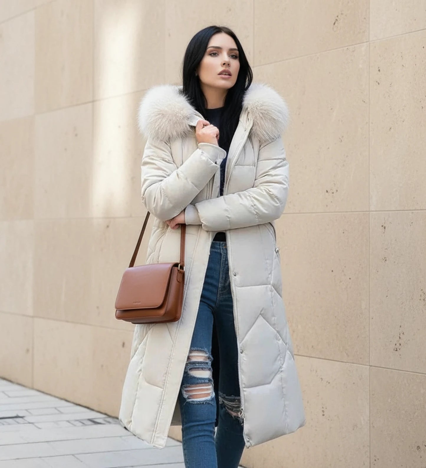 Women's Hooded Puffer Jacket