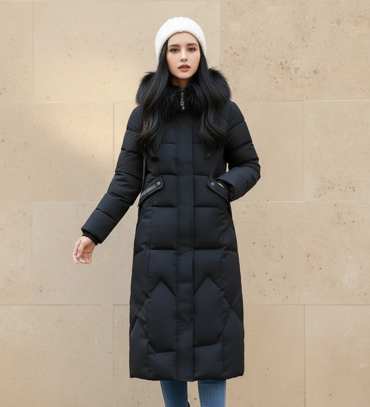 Women's Hooded Puffer Jacket