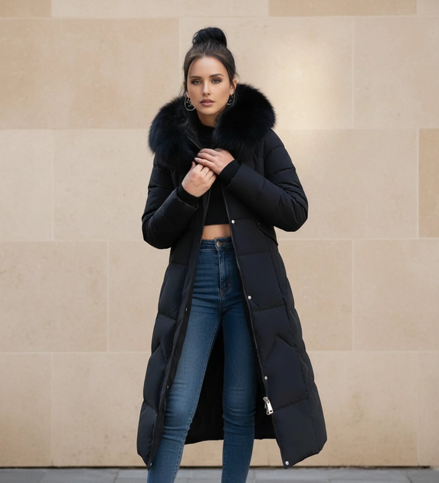 Women's Hooded Puffer Jacket