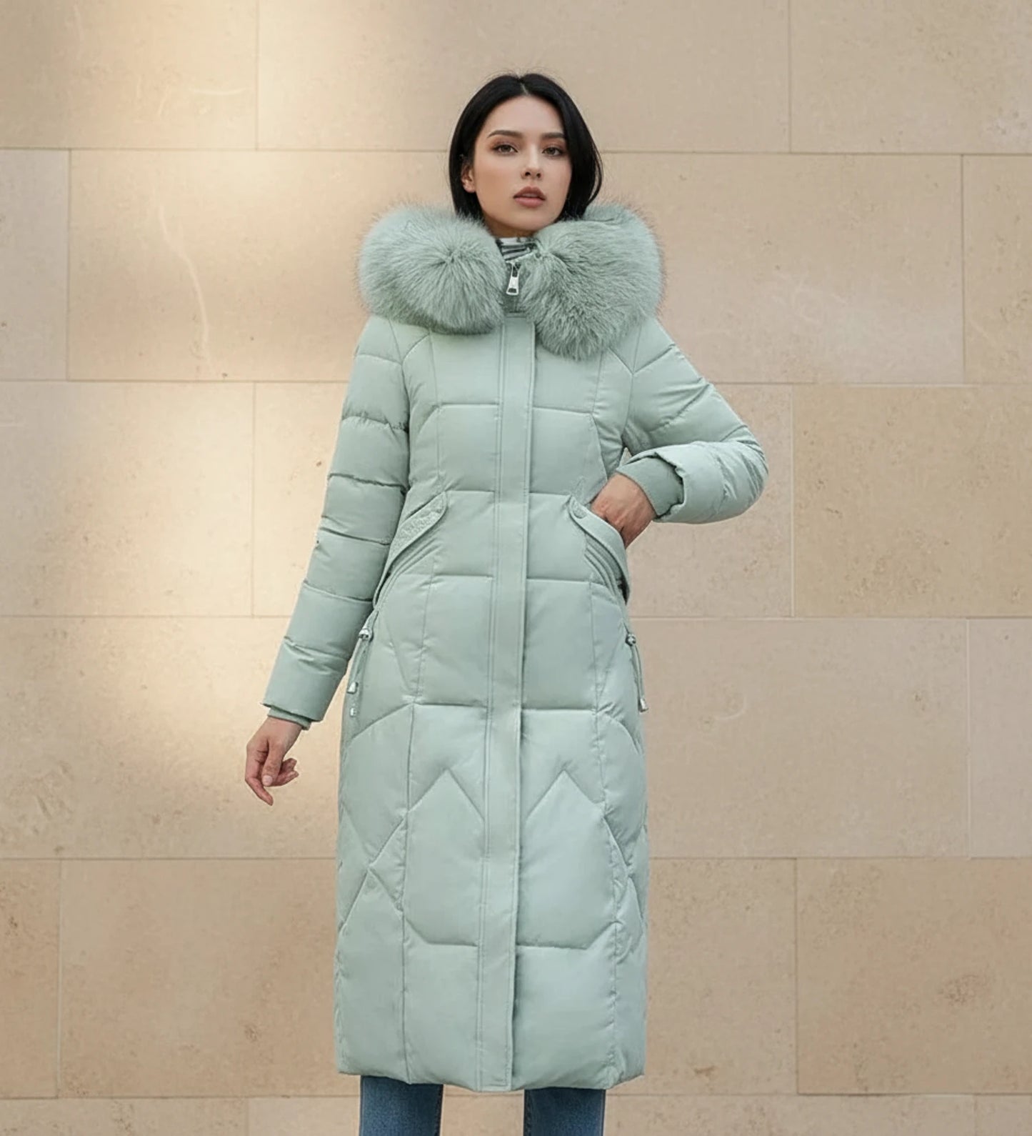 Women's Hooded Puffer Jacket