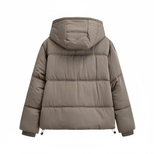 Women's Hooded Puffer Winter Jacket