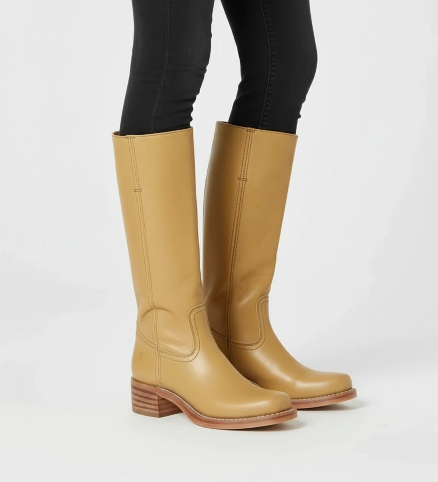 Women's Knee High Block Heel Boots image