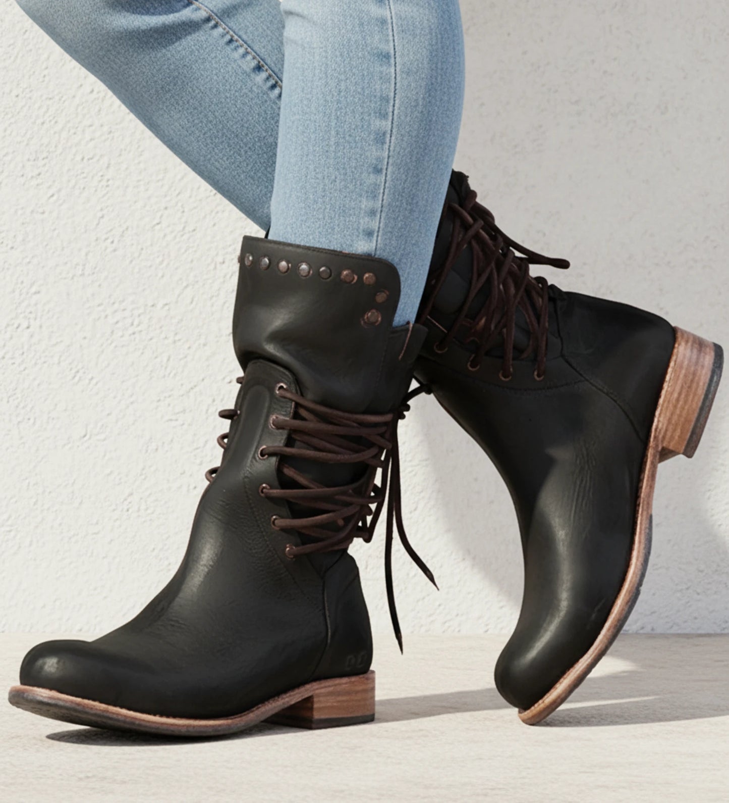 Women's Lace-Up Ankle Boots