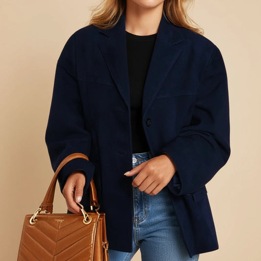 Women's Oversized Blazer Jacket