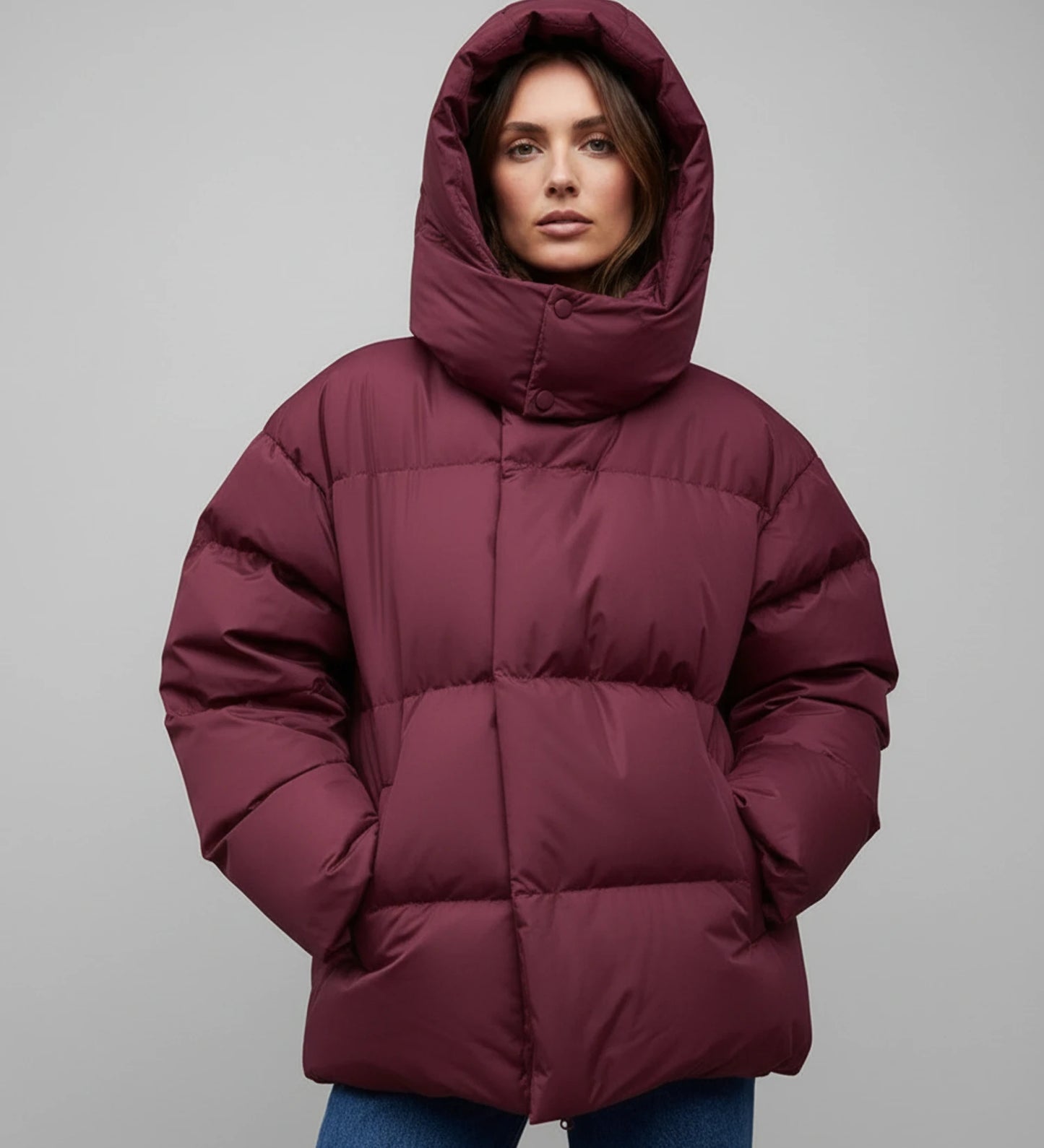 Women's Oversized Puffer Jacket image