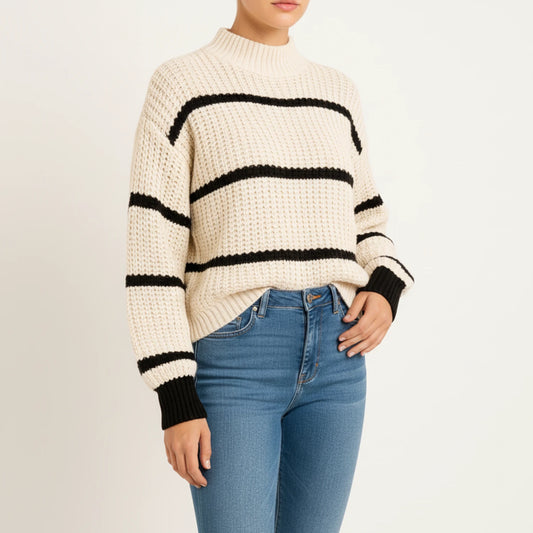Women's Striped Sweater image
