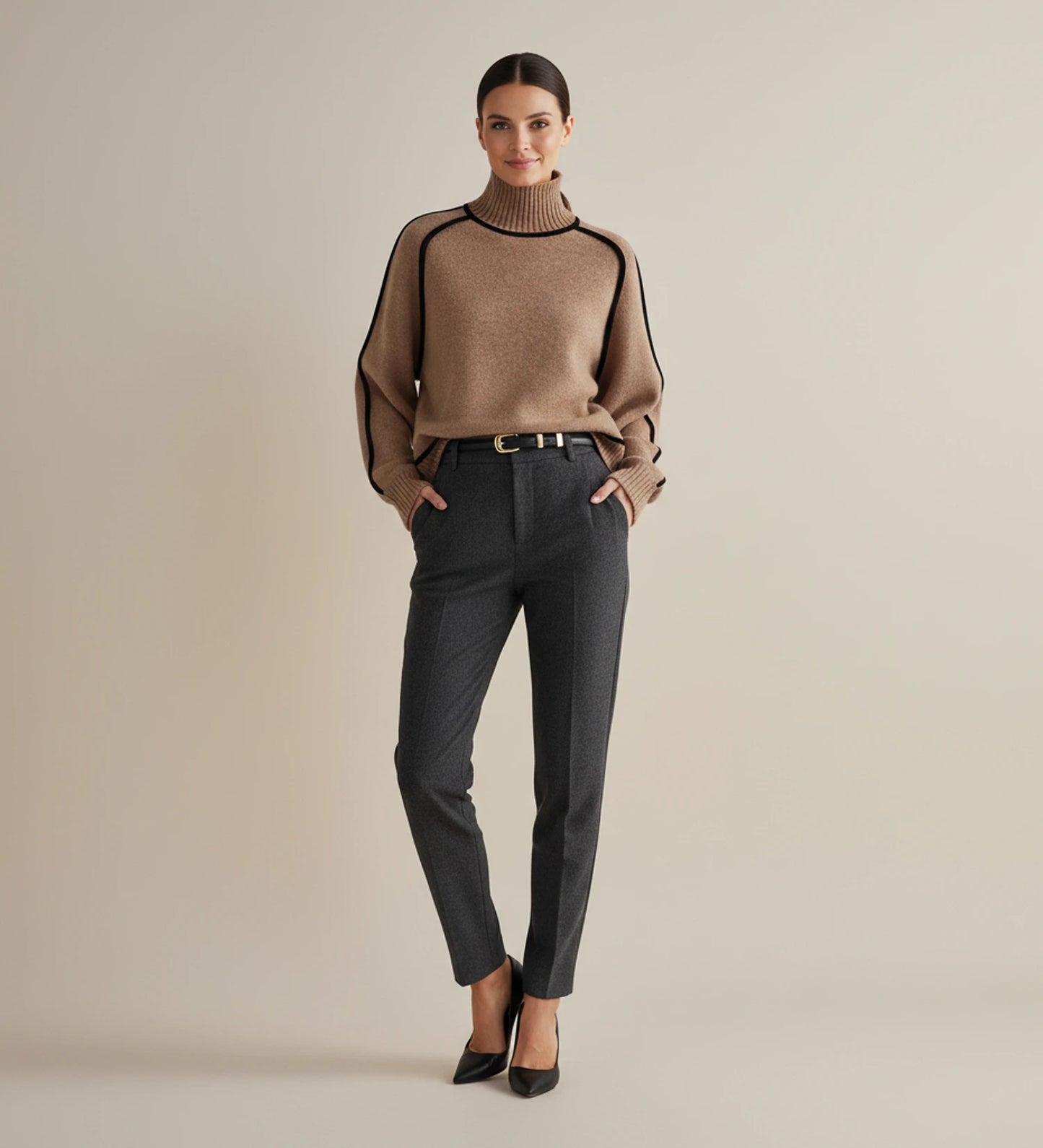 Women's Turtleneck Sweater image