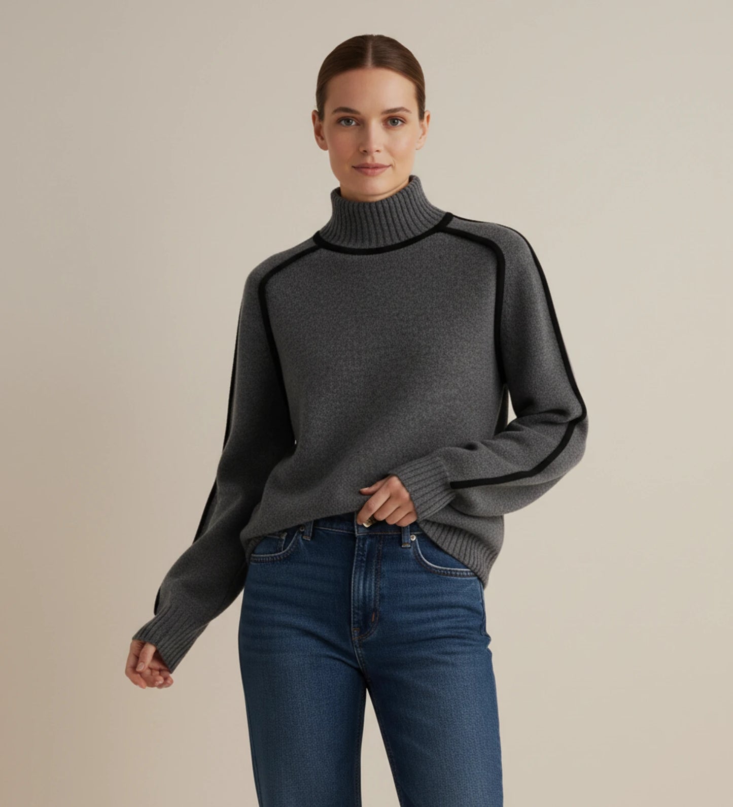 Women's Turtleneck Sweater image
