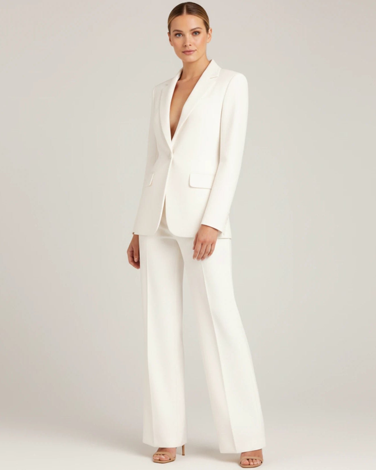 Women's Wide-Leg Pant Suit image