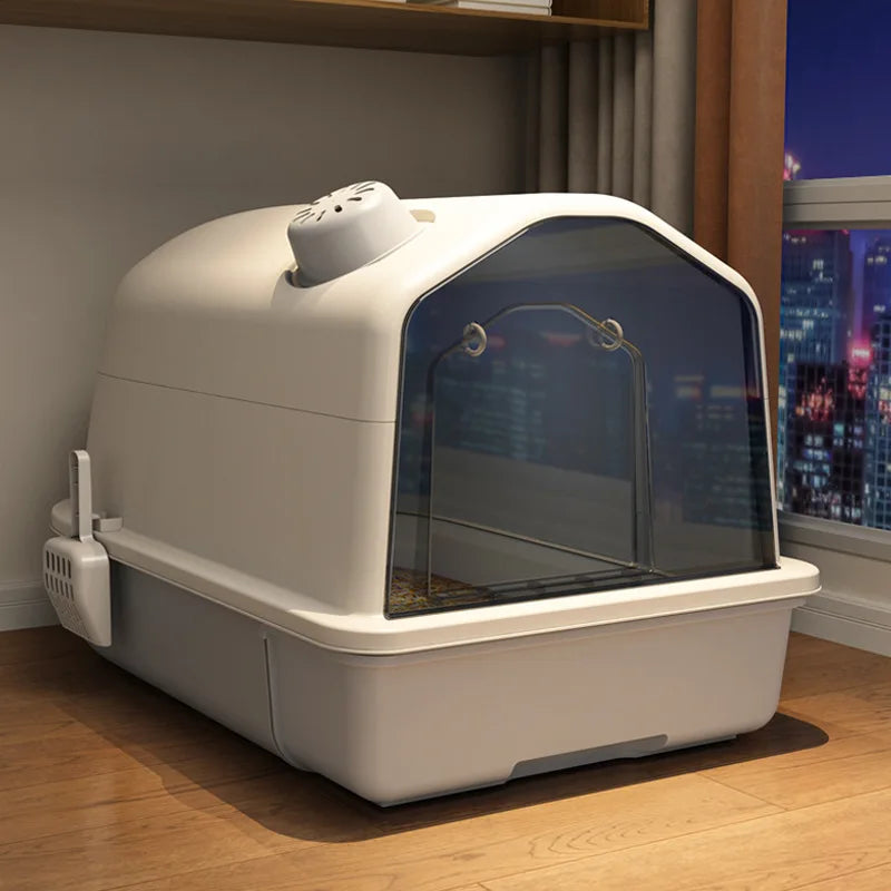 XL Cat Litter Box - Odorless Design - Large and Modern - PetHome