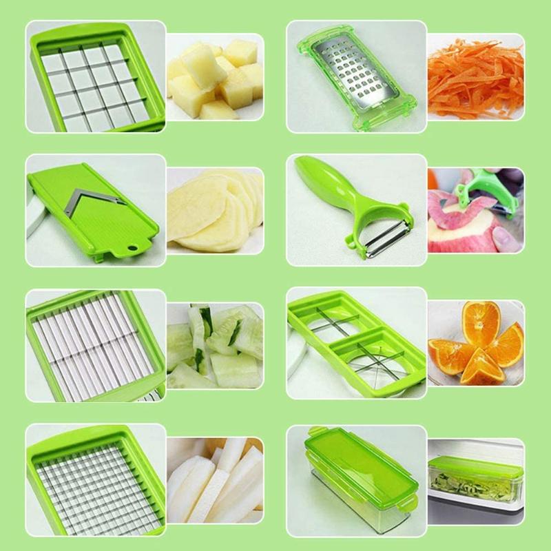 12-in-1 Multifunction Vegetable Chopper and Slicer